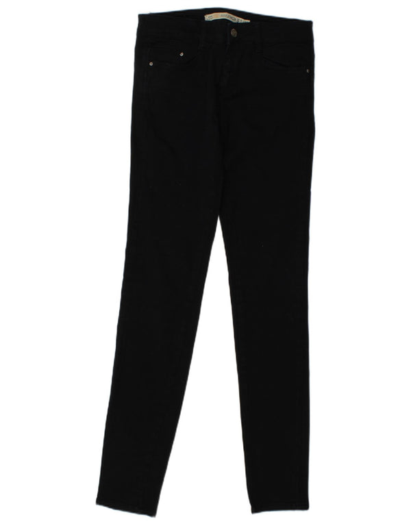 Jeans skinny da donna Zara EU 34 2XS W24 L27 cotone nero