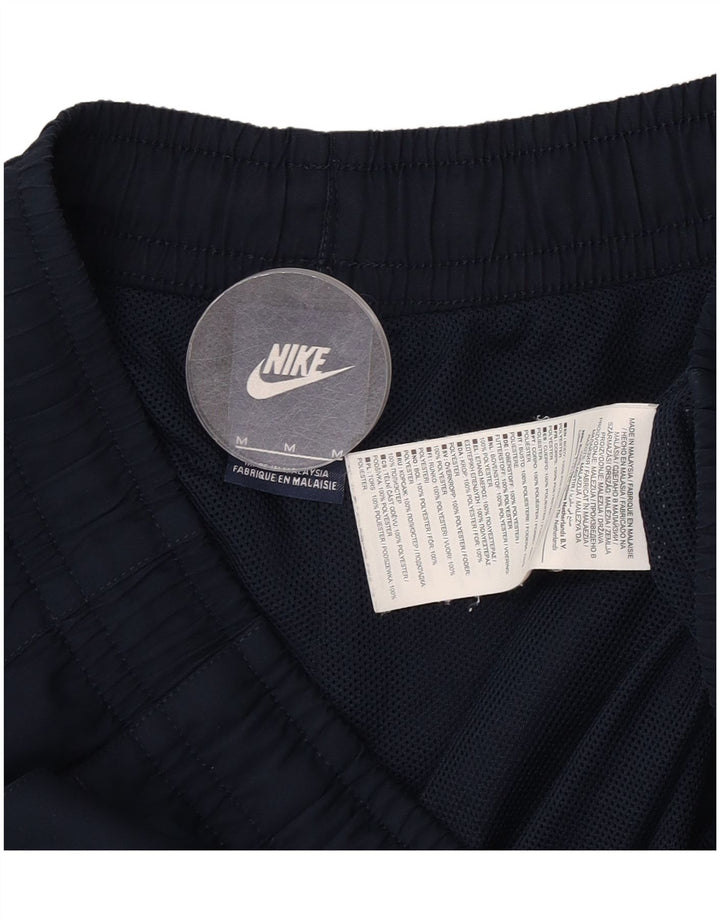 Pantaloncini sportivi Nike da uomo medi in poliestere blu navy