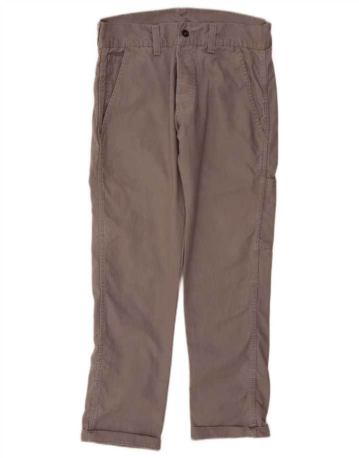 Pantaloni cargo dritti da uomo Levi's Small W29 L28 in cotone grigio