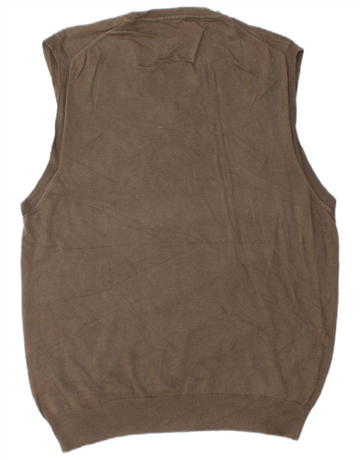 Canottiera da uomo Marlboro Classics grande in cotone marrone