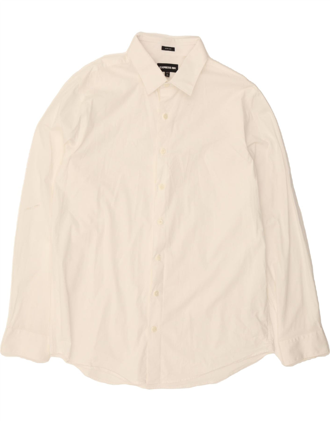 EXPRESS Mens Extra Slim Fit Shirt Size 17 1/2 XL White Vintage Express and Second-Hand Express from Messina Hembry 
