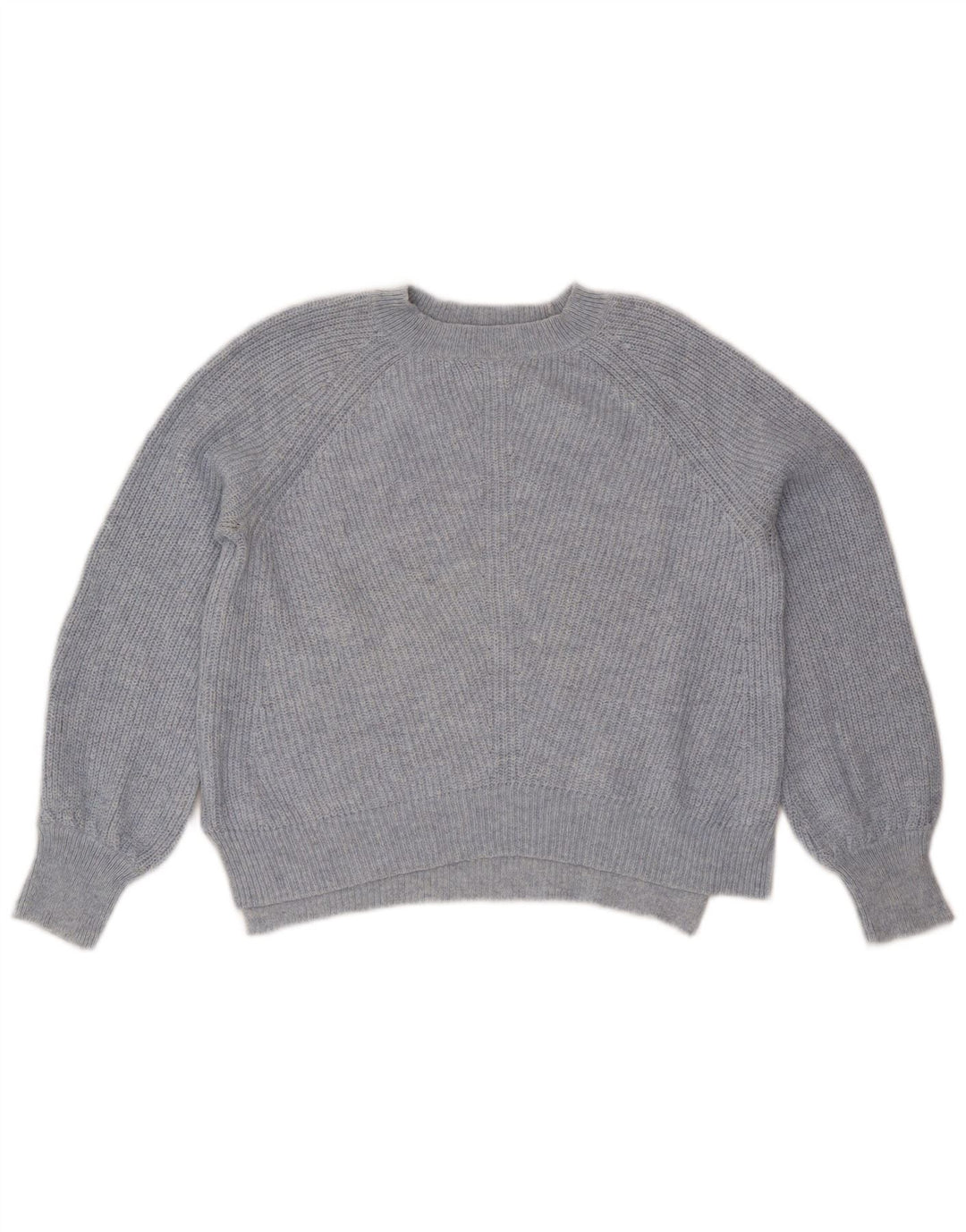 Maglione maglione girocollo oversize da donna Marks & Spencer UK 10 piccolo blu