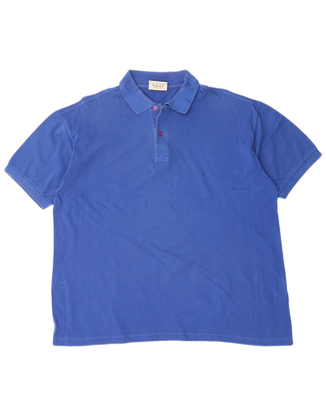 Polo da uomo RIFLE XL in cotone blu
