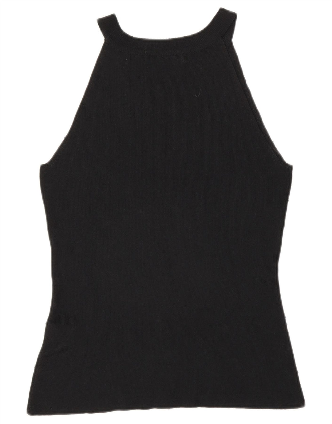 Camicetta senza maniche da donna Zara UK 14 Large Rayon nero