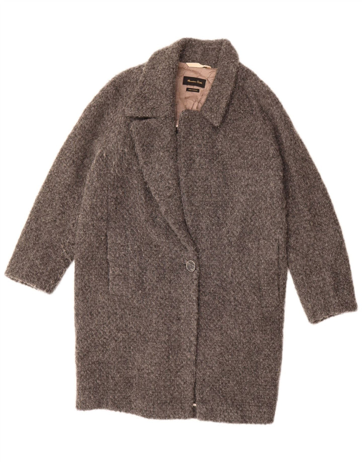 Soprabito oversize da donna Massimo Dutti UK 10 piccolo grigio