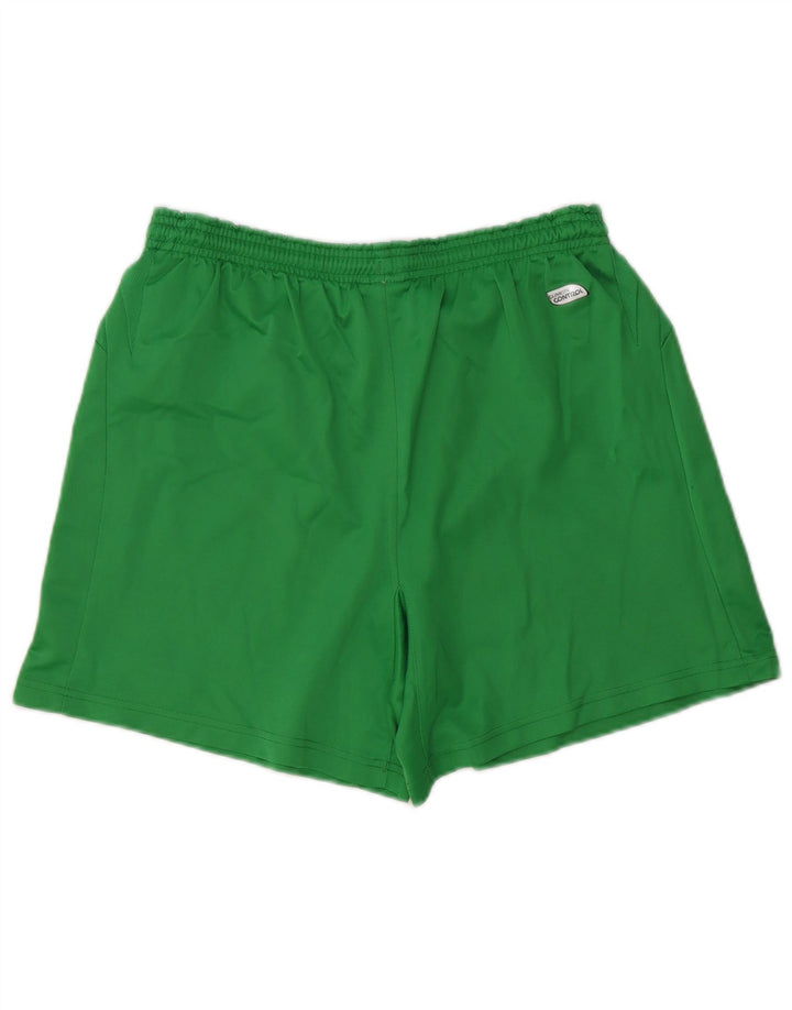 Pantaloncini sportivi Umbro da uomo grandi in poliestere verde