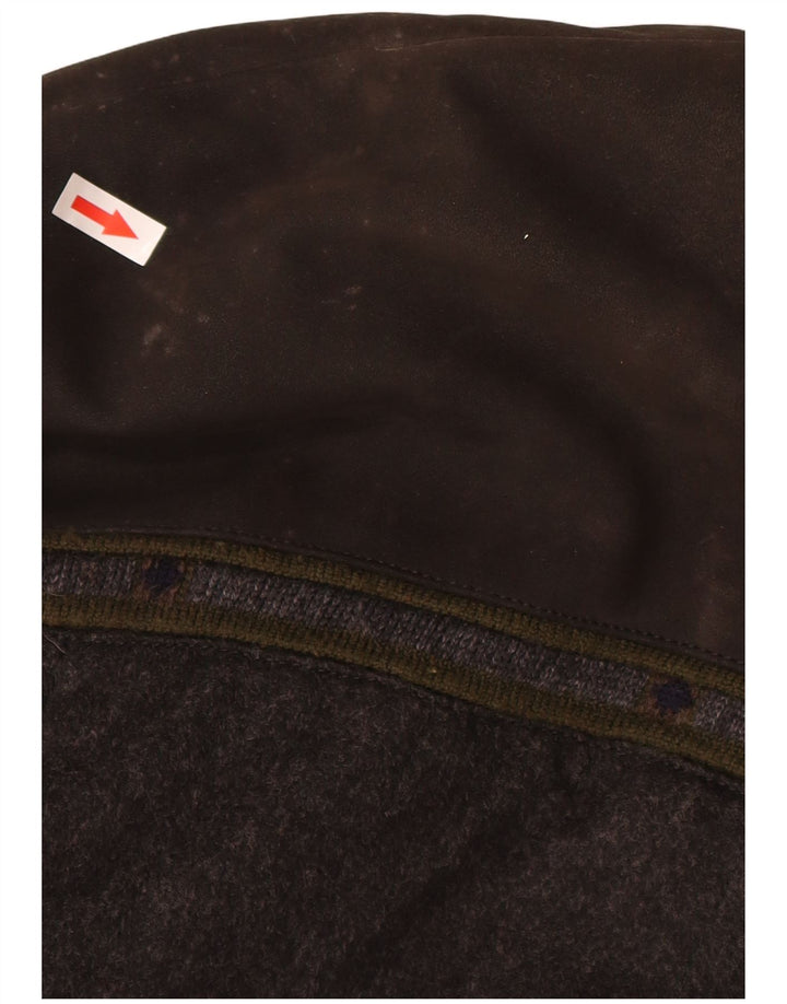 Giubbotto bomber da uomo Torras IT 58 4XL Lana grigia