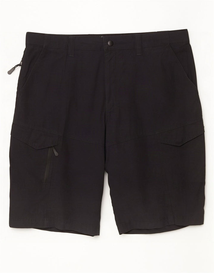 Pantaloncini cargo da uomo Marks & Spencer W38 XL cotone nero