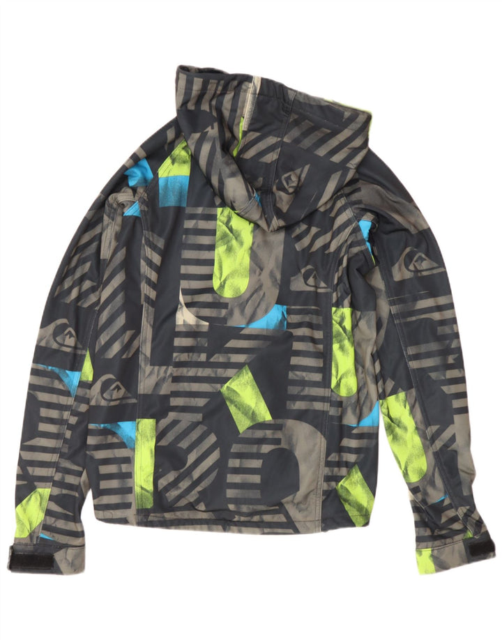Giacca a vento grafica Quiksilver da ragazzo 13-14 anni multicolore
