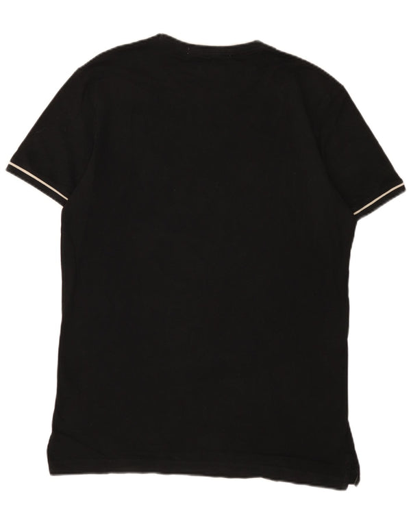T-shirt da uomo Calvin Klein Jeans Top grande in cotone nero