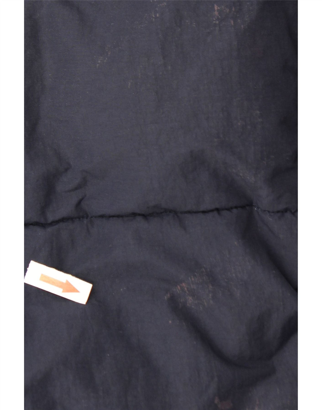 Giacca imbottita con cappuccio da uomo Zara UK 40 grande poliestere blu navy