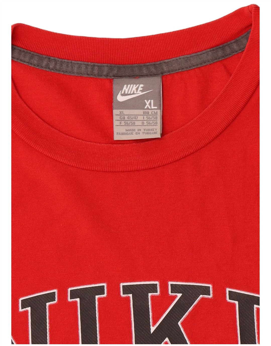 T-shirt grafica Nike da uomo XL rossa
