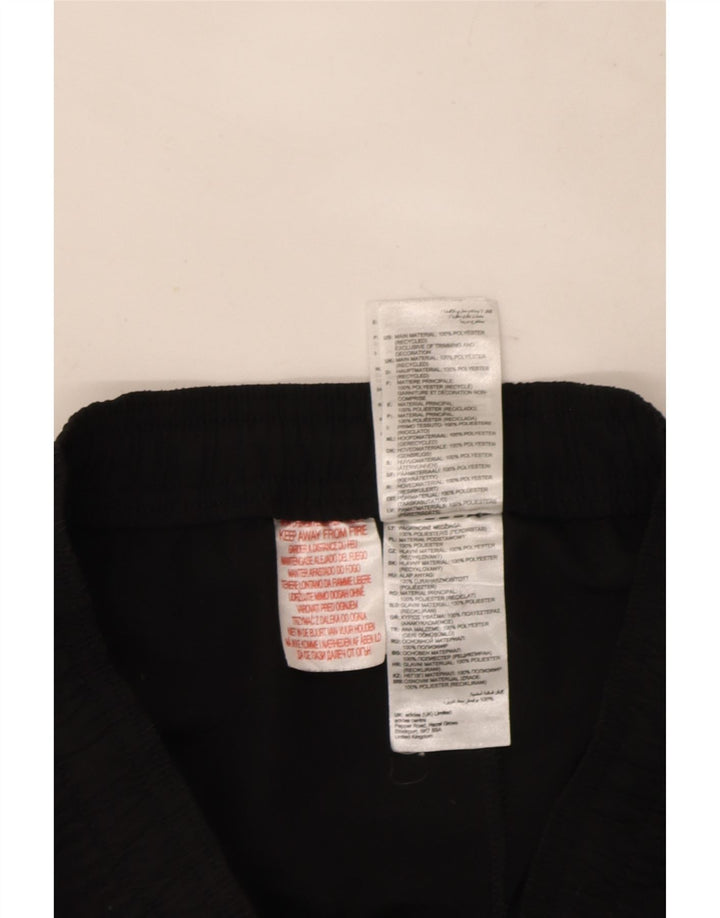 Pantaloni della tuta da ragazzo Adidas 11-12 anni in poliestere nero