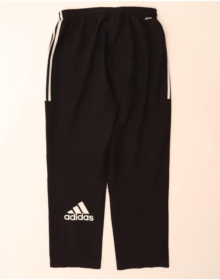 Pantaloni da tuta Adidas Climalite Graphic da uomo, grandi, in poliestere nero