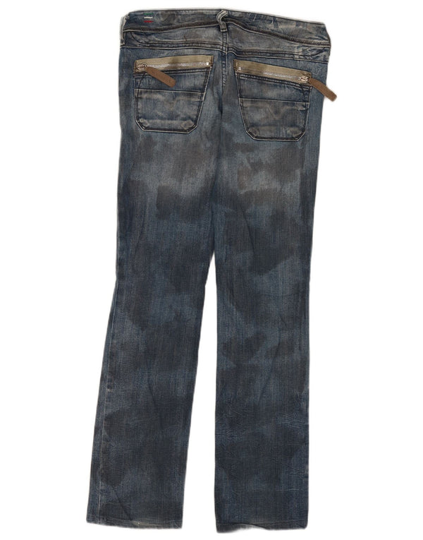 Jeans Lowky Slim da donna Diesel W27 L30 in cotone mimetico blu