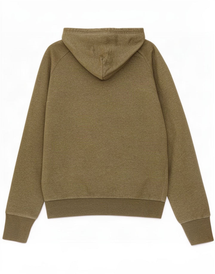 Felpa con cappuccio da uomo Under Armour, cotone medio kaki