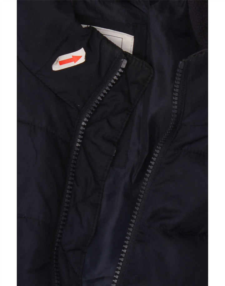 Giacca imbottita da donna Gap UK 14 poliestere medio blu navy