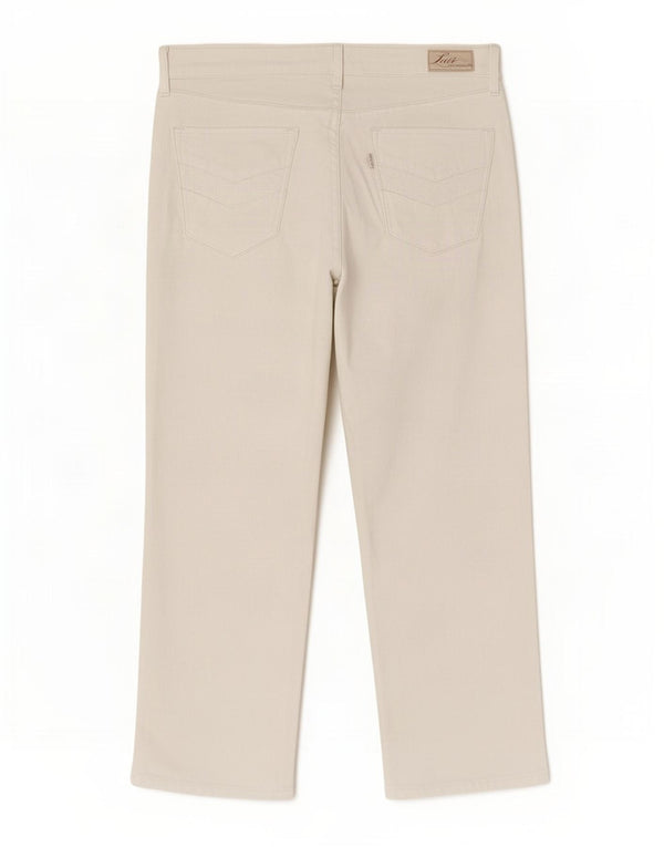 Levi's Womens Demi Curve Classic Fit Capri Jeans US 10 Large W30 L20 White