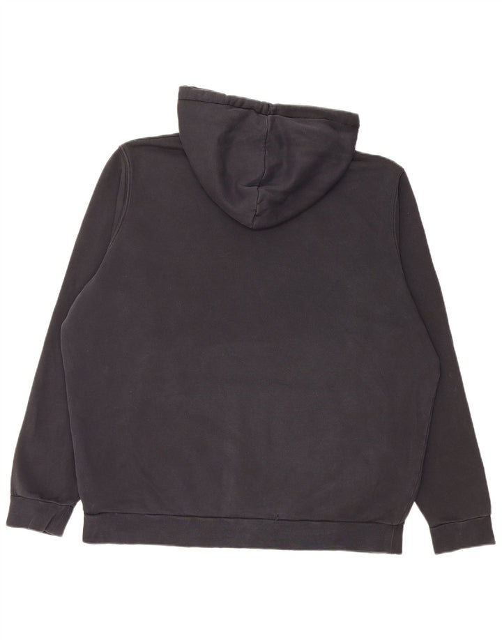 Felpa con cappuccio da uomo Under Armour grande in cotone nero