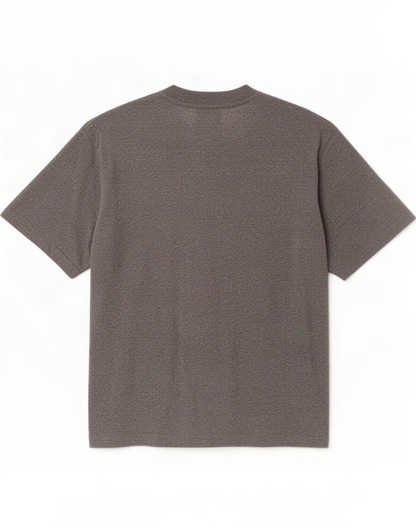 T-shirt da uomo Reebok Top Large in cotone chiazzato grigio