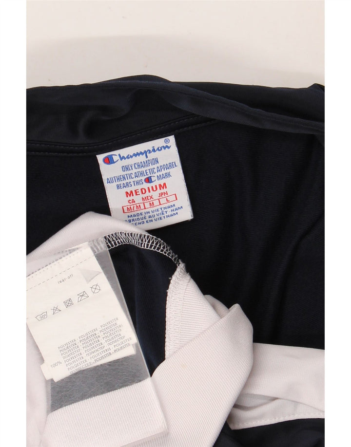 Giacca da tuta grafica da uomo Champion, color block medio blu navy