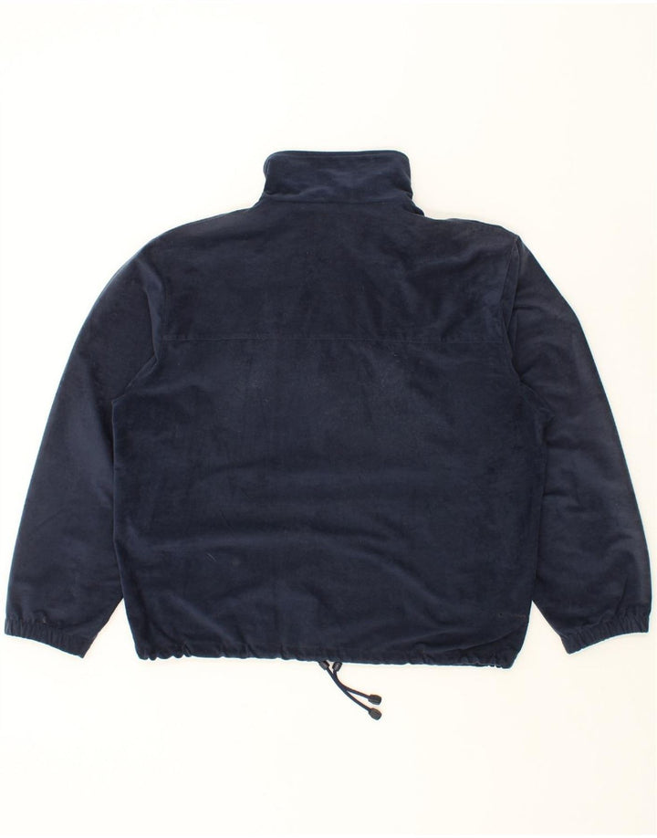 AESSE Mens Tracksuit Top Jacket Large Navy Blue Vintage Aesse and Second-Hand Aesse from Messina Hembry 