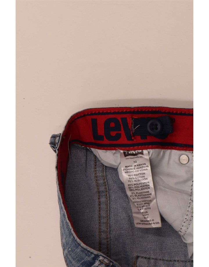 Levi's Ragazzi 511 Jeans Slim 11-12 anni W24 L27 Cotone Blu