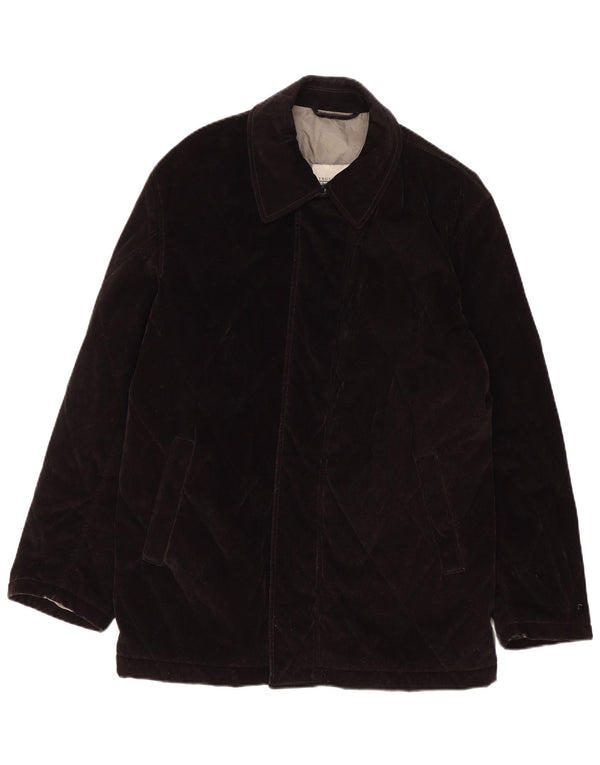 Giacca Trussardi Uomo In Velluto Trapuntato IT 50 Large Marrone