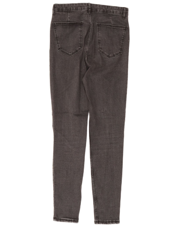 Jeans skinny da donna Zara EU 42 Large W32 L30 Cotone grigio