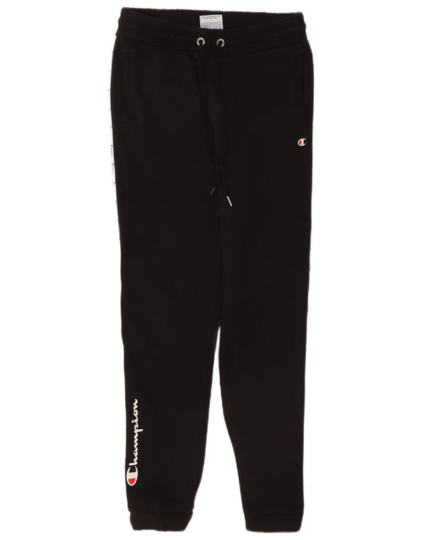 Pantaloni da tuta con grafica da uomo Champion Joggers Small Black Colourblock