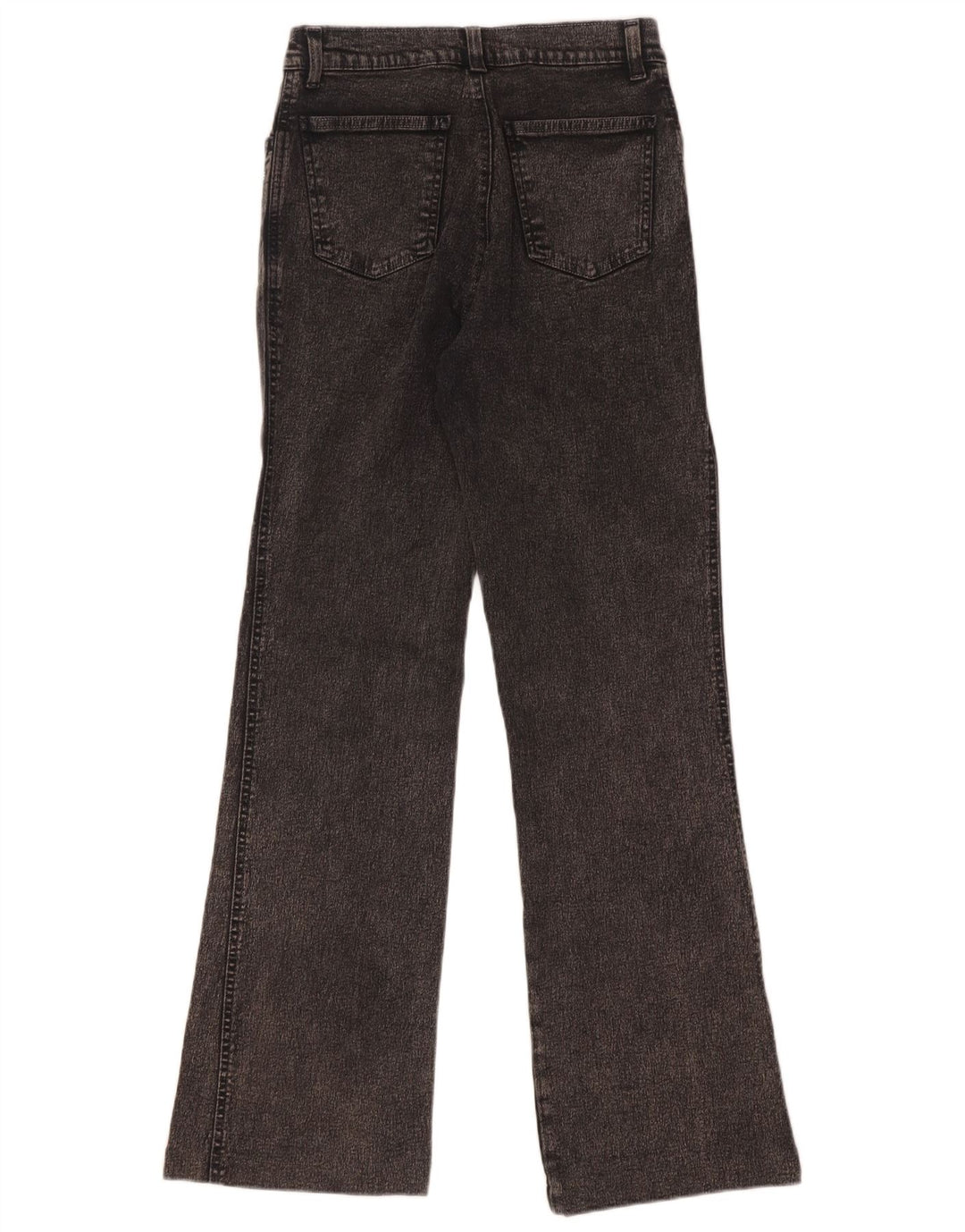 Jeans Bootcut da donna Bianca Maria Caselli IT 42 Medio W27 L30 Cotone Nero