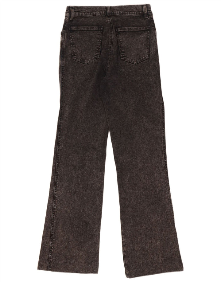 Jeans Bootcut da donna Bianca Maria Caselli IT 42 Medio W27 L30 Cotone Nero