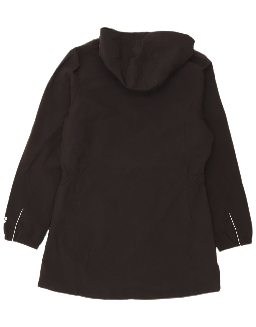 Impermeabile con cappuccio da donna New Balance UK 14 poliestere nero medio