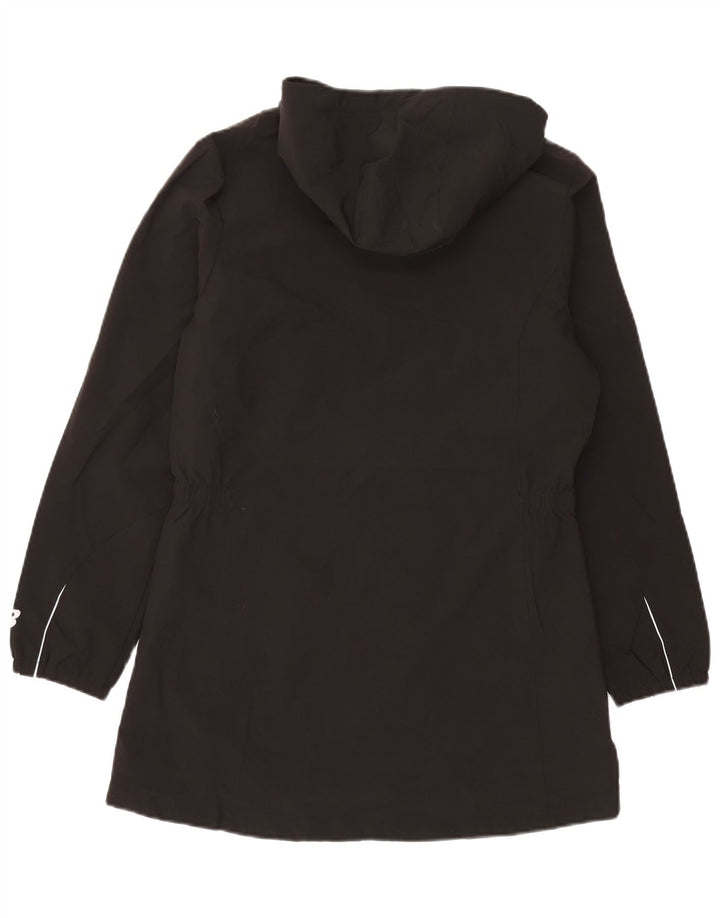 Impermeabile con cappuccio da donna New Balance UK 14 poliestere nero medio