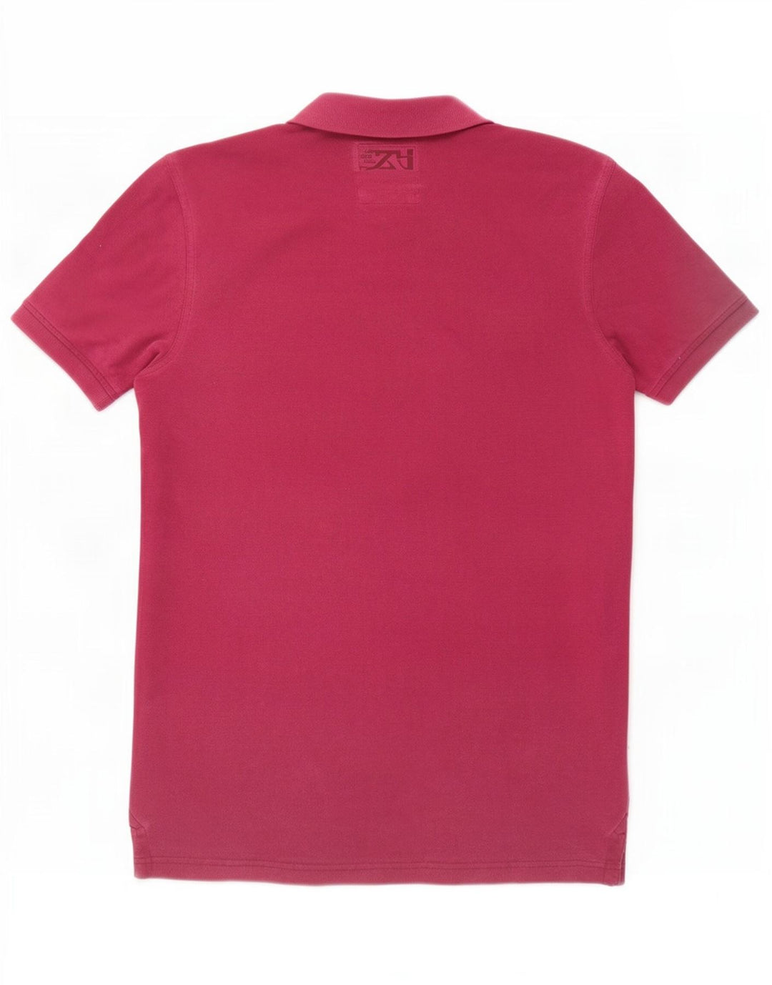 Crew Clothing Polo da uomo in cotone bordeaux medio