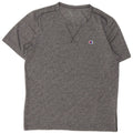T-shirt da uomo Champion Top piccola in poliestere chiazzato grigio