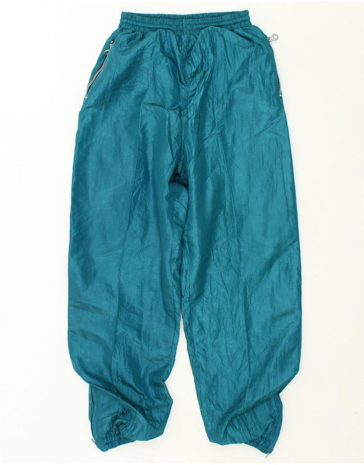 RODEO Boys Tracksuit Trousers Joggers 13-14 Years  Blue Nylon Vintage Rodeo and Second-Hand Rodeo from Messina Hembry 