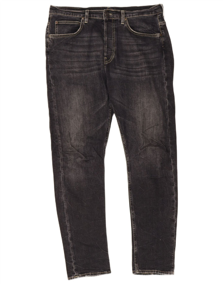 Jeans Lee Heath Slim da uomo W32 L32 cotone nero
