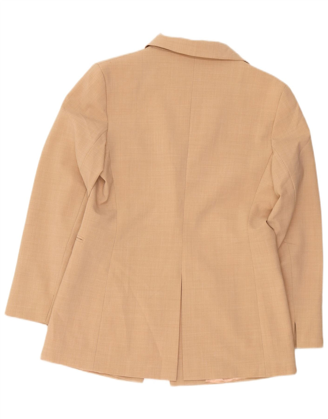 Giacca blazer a 1 bottone da donna Oasis UK 14 Poliestere beige medio