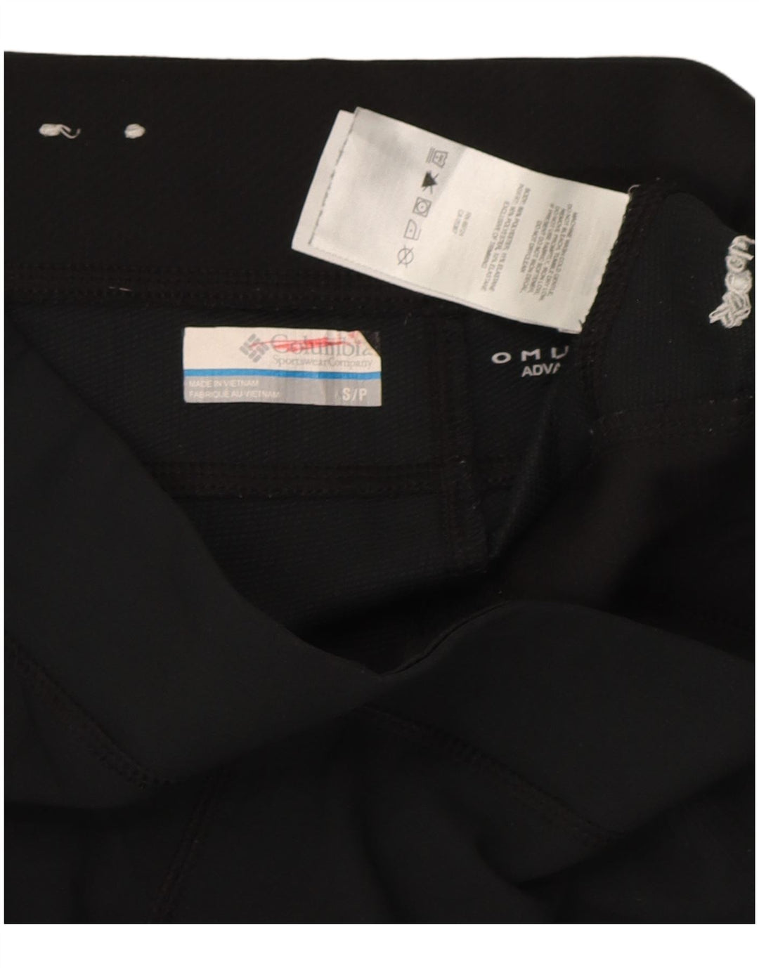 Pantaloni casual slim da donna Columbia Small W27 L27 poliestere nero