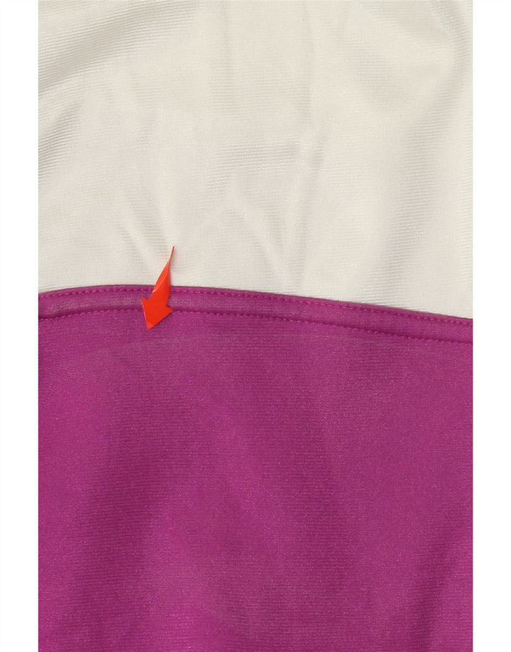 Giacca da tuta grafica ASICS da donna IT 46 Large Purple Colourblock