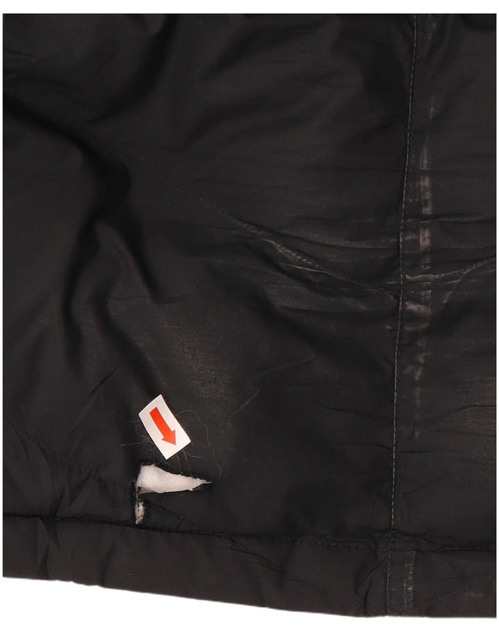 Giacca imbottita con cappuccio Nike da ragazzo 12-13 anni Large nera in poliestere