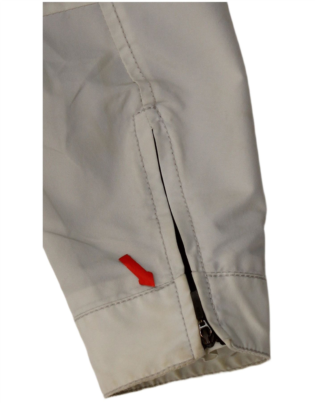 Giacca antipioggia da donna Refrigiwear UK 14 Large bianca in poliammide