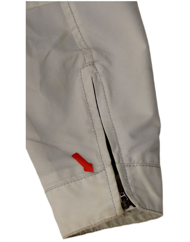 Giacca antipioggia da donna Refrigiwear UK 14 Large bianca in poliammide