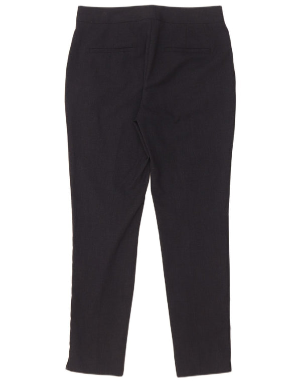 Pantaloni da abito slim da donna Zara EU 34 2XS W24 L27 Poliestere nero