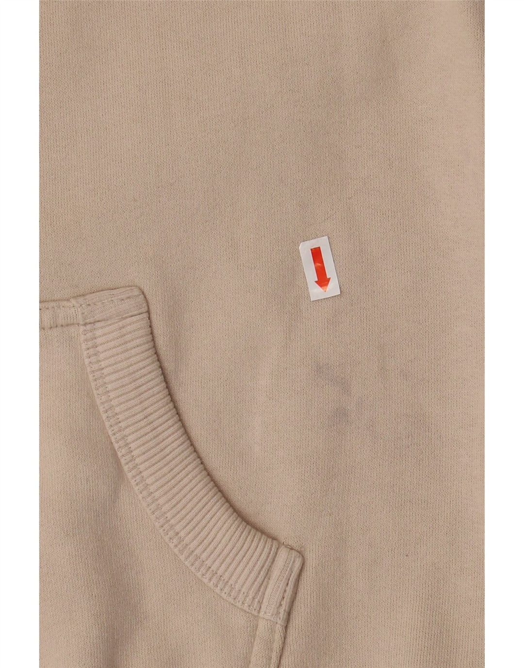 Maglione con cappuccio grafico da donna SUPERDRY UK 8 piccolo cotone beige