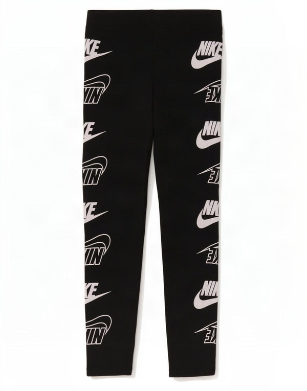 Leggings grafici Nike da donna UK 12 medio nero