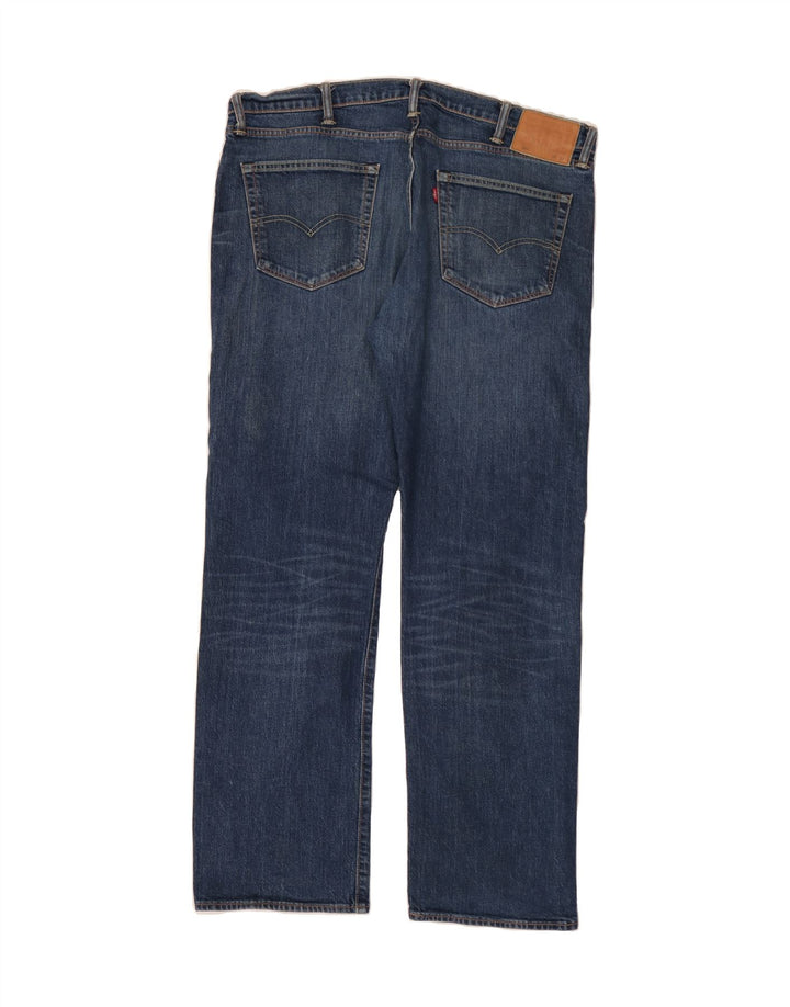 Jeans dritti da uomo LEVI'S W38 L32 in cotone blu