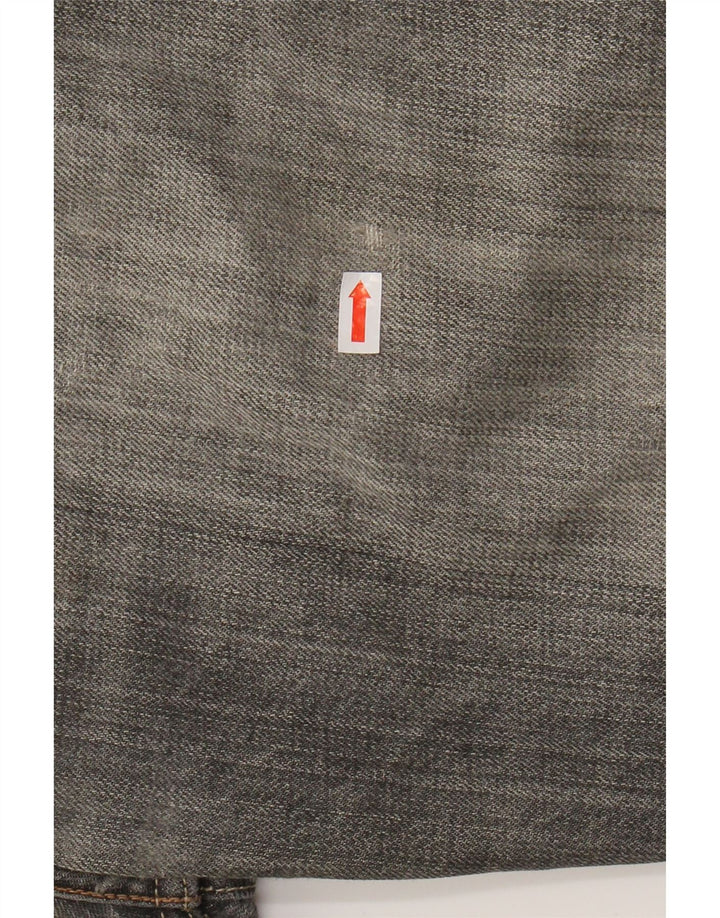 LEVI'S Jeans dritti da uomo 505 W33 L30 Cotone grigio