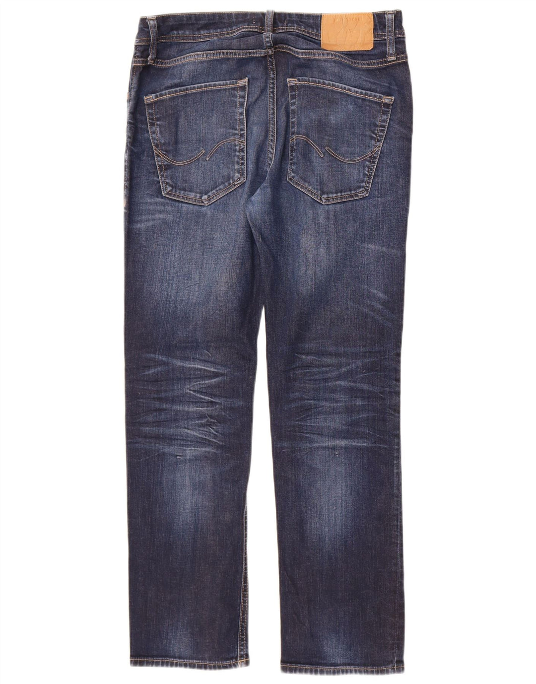 Jeans dritti Clark da uomo Jack & Jones W32 L30 cotone blu